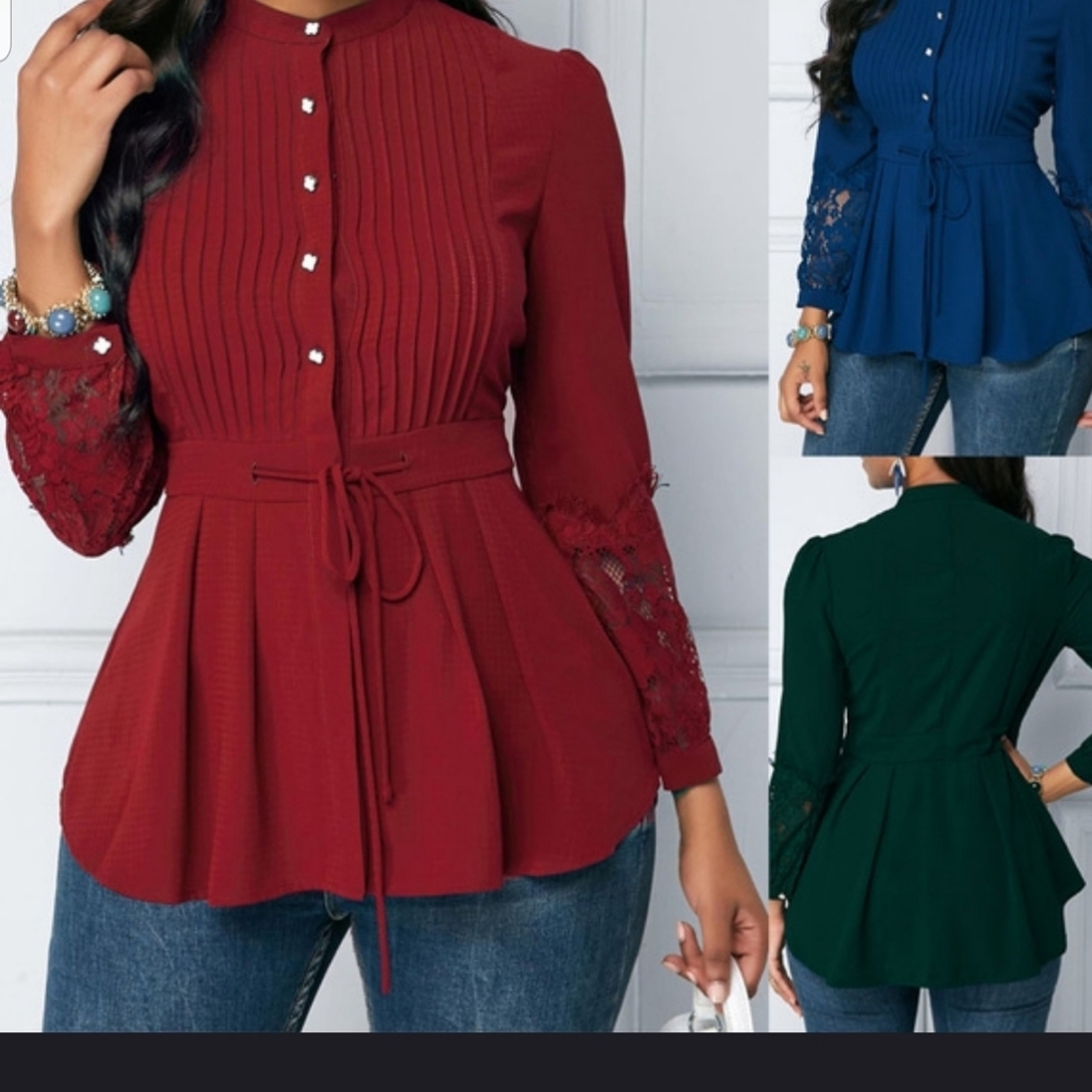 New Beautiful Red Top!
